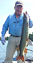 Many Nice Muskie Fishing at Fireside Lodge in Canada by Carl